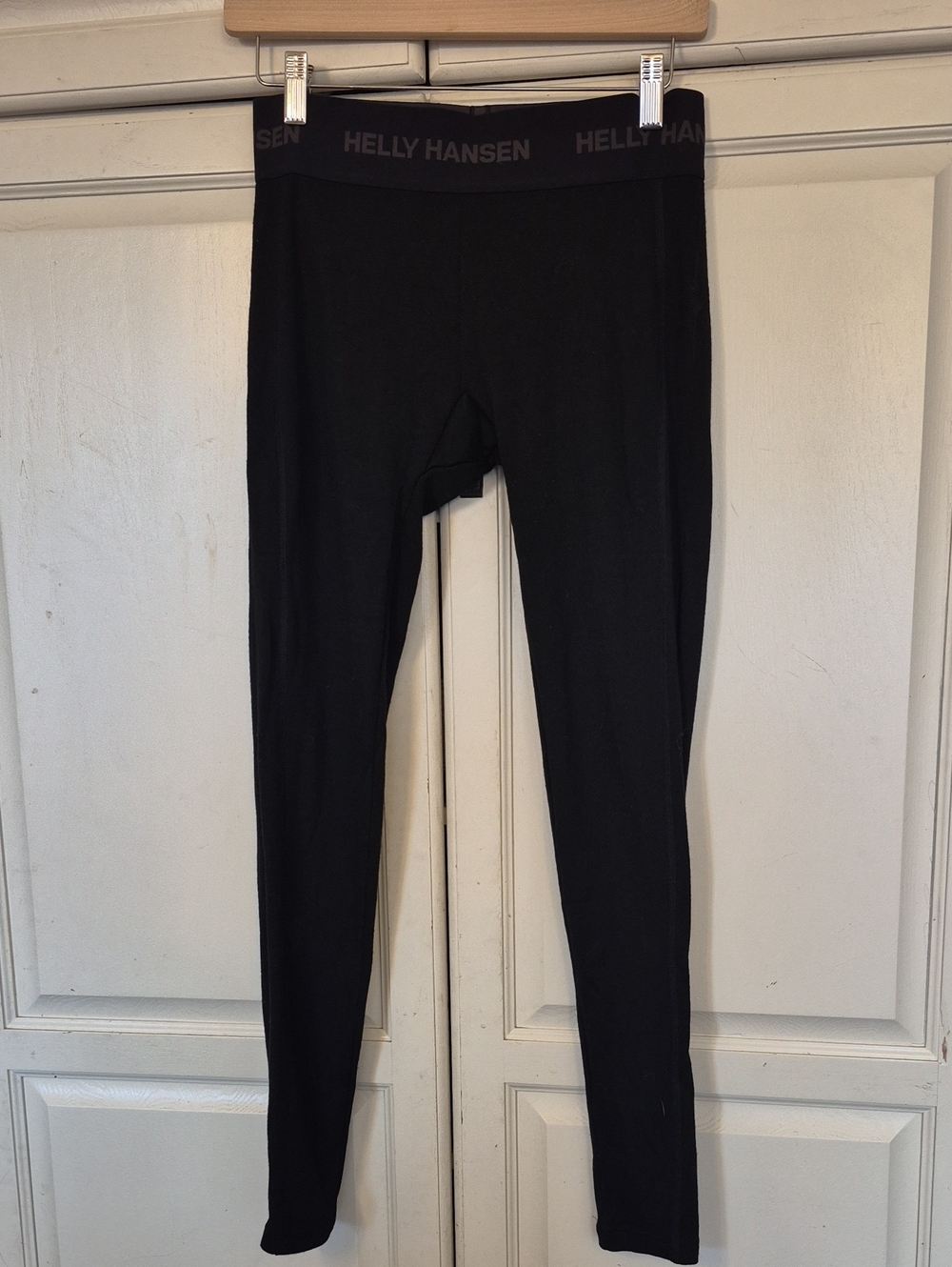 Helly Hansen Black Women's Thermal Leggings with Branded Waistband